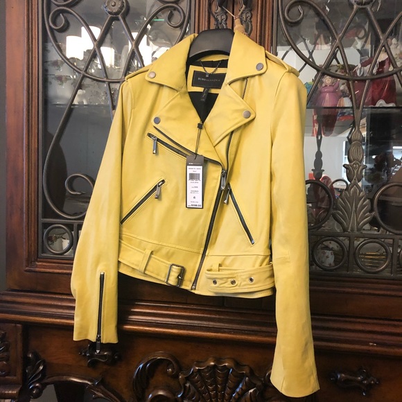 BCBGMAXAZRIA Mila leather moto jacket - Picture 7 of 8